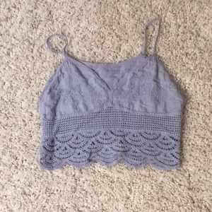 Balinese crop tank with detailing